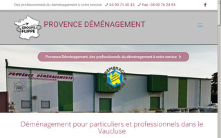 provence-demenagement.com website preview