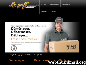demenagement-legoff.fr website preview