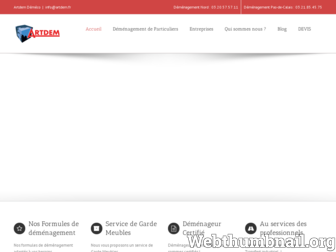 artdem.fr website preview