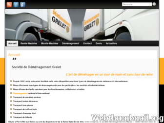 demenagement-grelet.fr website preview