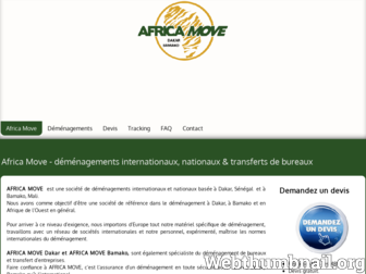 africa-move.com website preview