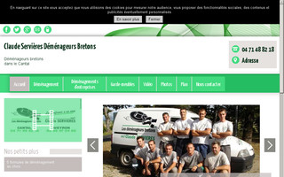 demenageurs-servieres-cantal.fr website preview