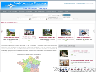 web-location-vacances.fr website preview