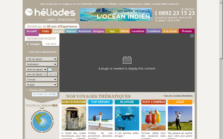heliades.fr website preview