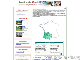locations-sudouest.fr website preview