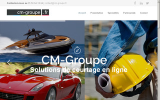 cm-groupe.fr website preview