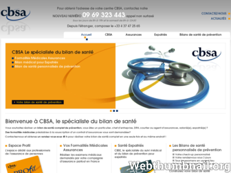 cbsa.fr website preview