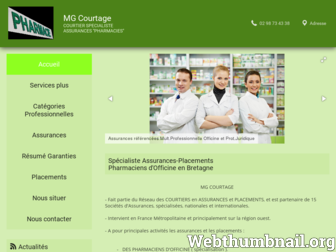 assurance-courtier-mgcourtage.fr website preview
