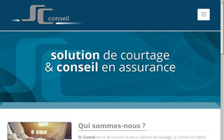 sc-conseil.fr website preview
