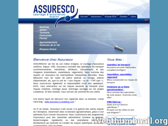 assuresco.fr website preview