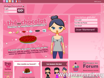 theouchocolat.fr website preview