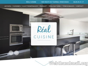 real-cuisine.fr website preview