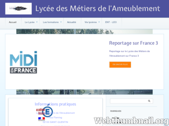 ameublement.lyc.ac-amiens.fr website preview