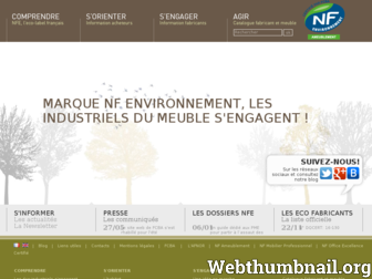 nf-environnement-ameublement.com website preview