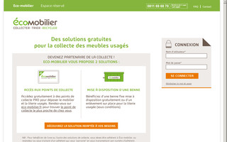 extranet-pro-ameublement-collecte.eco-mobilier.fr website preview