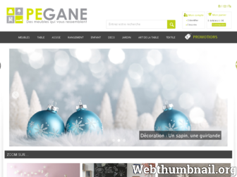 pegane.com website preview
