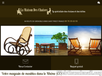 la-maison-des-chaises.com website preview