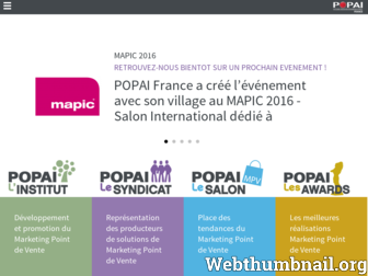 popai.fr website preview