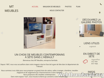 mt-meubles-sete.fr website preview