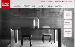 espritdesign.fr website preview