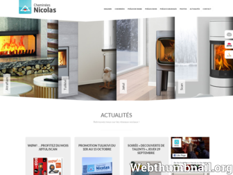 nantes.cheminees-nicolas.fr website preview