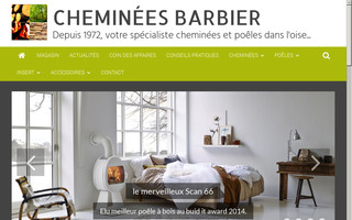 chemineesbarbier.com website preview