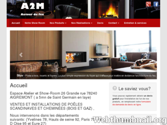a2m-france.fr website preview