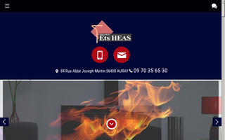 heas-poeles.com website preview