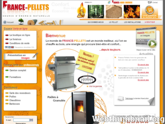 france-pellets.com website preview