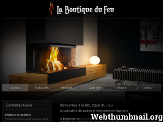 laboutiquedufeu.com website preview