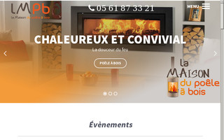 poele-bois-toulouse.fr website preview