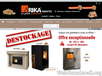 rikanantes.fr website preview
