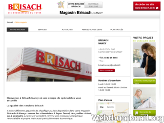 nancy.boutique-brisach.com website preview