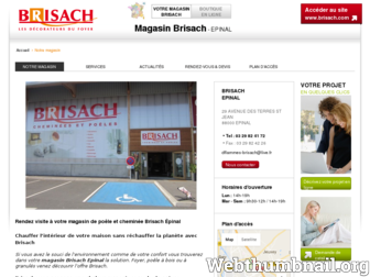 epinal.boutique-brisach.com website preview