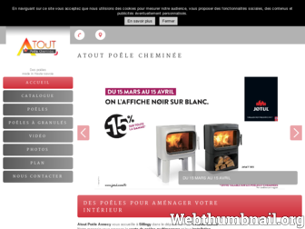 atout-poele-haute-savoie.fr website preview