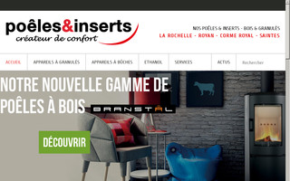 poeles-et-inserts.fr website preview