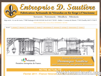 france-veranda.com website preview