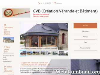cvb-veranda.fr website preview