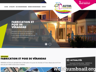 veranda-autaa.com website preview