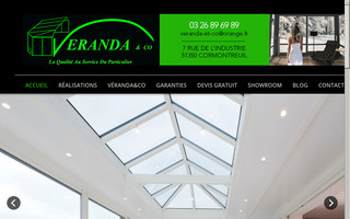 verandas-reims.fr website preview