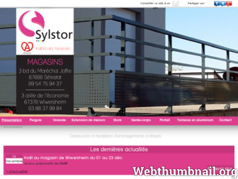 sylstor-67.fr website preview
