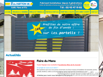 hatton-pere-et-fils.fr website preview