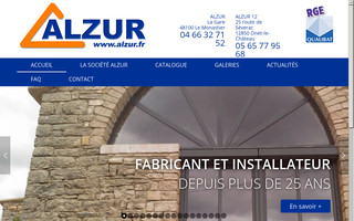 alzur.fr website preview
