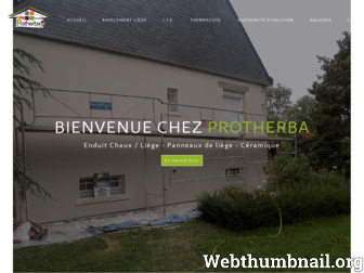 protherba.fr website preview