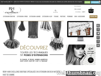 remyhair.fr website preview