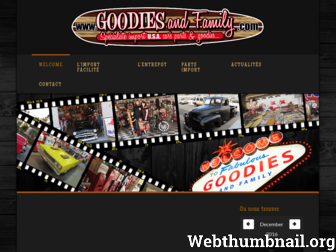 goodiesandfamily.com website preview