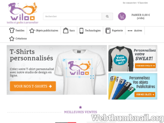 wiloo.fr website preview