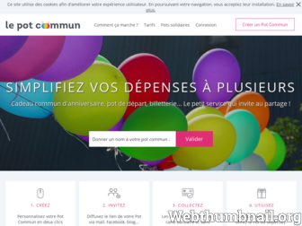 lepotcommun.fr website preview