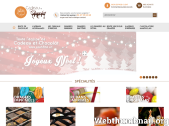 cadeauetchocolat.com website preview