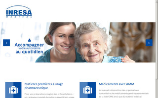 inresa-medical.fr website preview